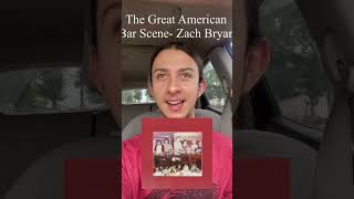 The Great American Bar Scene Zach Bryan First Listen Thoughts zachbryan countrysinger country [upl. by Susejedairam]