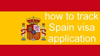 Spain Visa application tracking l how to track Spain visa application l Spain visit visa l family [upl. by Yasmar]