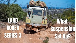 Land Rover Series 3 Best suspension set up [upl. by Ezri]