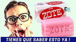 10 USOS SECRETOS DEL JABÓN ZOTE QUE NO CONOCÍAS [upl. by Beatty]