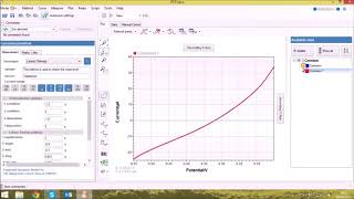 1  Tutorial Labsolutions PalmSens  Interface Geral PSTrace [upl. by Yttik]