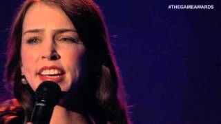 The Game Awards 2015  Stefanie Joosten wChoir performs quotQuiets Themequot [upl. by Edieh]