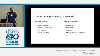 PowerShell Summit 2023 Continuous Load Testing with GitHub Actions by Chris Ayers [upl. by Aleece]