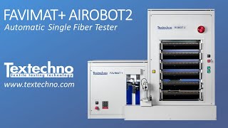 FAVIMAT  AIROBOT2 Automatic SingleFibre Tester [upl. by Nilesoy401]