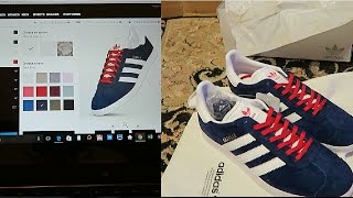 ADIDAS Design your own custom sneaker [upl. by Portuna963]