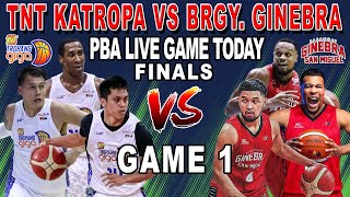 BRGY GINEBRA vs TNT  Game 1 Finals  PBA Live Full Game Today  2K24 [upl. by Skell]