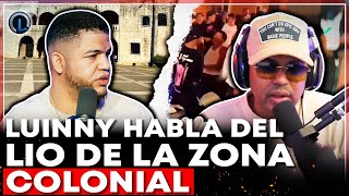 SANTIAGO MATIAS ALOFOKE Y EL REBÚ DE LA ZONA COLONIAL LUINNY SE DESAHOGA POR LA JUVENTUD [upl. by Hepsiba]