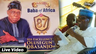 Ebenezer Obey Live at President Obasanjos 87th Birthday [upl. by Ares]