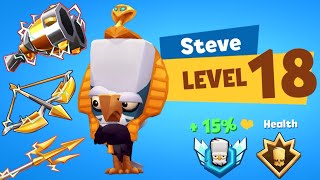 Level 18 Steve is Unstoppable  ZOOBA [upl. by Sirois]