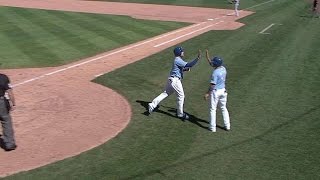 DETKC Aoki gives Royals lead with tworun triple [upl. by Slater]