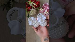 Zapatos tejidos para bebe 💕 [upl. by Aydiv]