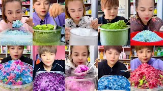 BLENDER SHAVED CRUSHED MATCHA PINK BLUE PURPLE SHAVED ICE 🧊 [upl. by Kevina]