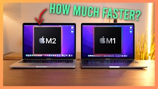 How FAST is M2 compared to M1 In depth performance testing amp benchmarks [upl. by Zebulon9]