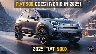 ALLNEW 2025 FIAT 500X ELECTRIC OR HYBRID [upl. by Nedyah]