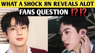 Jin Talks BTS Surprising Him After His Military Service and Worldwide Handsome Nickname Extended [upl. by Aicilehp]