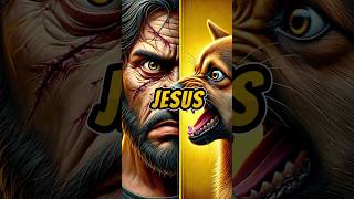 This cute Dog scratched Jesuss Face 😭😭😭 shorts jesuschrist biblequizchallenge quiz biblequiz [upl. by Akeme586]