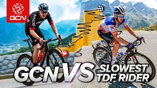 How FAST Do The SLOWEST Tour De France Riders Climb Could You Beat Them [upl. by Toni]