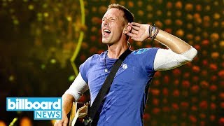 Watch Coldplay and Shakira Perform A Sky Full of Stars at Global Citizen Festival  Billboard News [upl. by Housum]