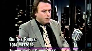 Christopher Hitchens VS John And Tom Metzger [upl. by Anthia]