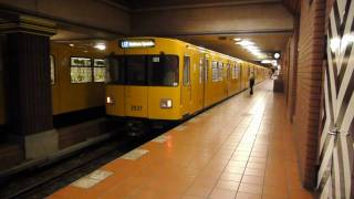 UBahn Berlin Bahnhof Zitadelle Spandau U7 1080p [upl. by Keelin231]