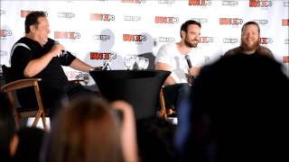 Charlie Cox Talks About His Family  Clip from Daredevil Panel at Fan Expo 2016 [upl. by Nowujalo]