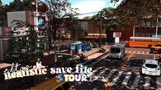 ULTRA REALISTIC SAVE FILE TOUR │THE EXIST SAVE FILE│ The Sims 4 [upl. by Nogras]