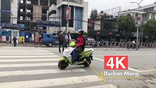 4K Walking Around Kathmandu Durbar Marg Jamal  Himalayan Mirror 4K [upl. by Eicyaj786]