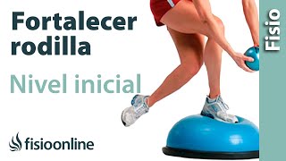 Ejercicios para fortalecer la rodilla  Nivel de recuperación inicial [upl. by Ain]