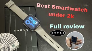 Best smartwatch under 1500  Boult Drift smartwatch review 🔥🔥 [upl. by Ofella]