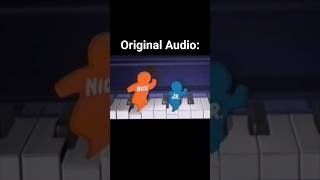 They Played it Correct ✅ Nick Jr Piano Opening 🗣️😱 piano shorts animation [upl. by East]