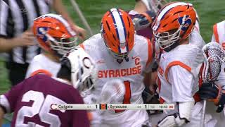 Colgate vs 5 Syracuse Feb 7  Men Lacrosse 2020 [upl. by La]