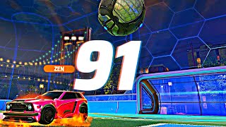 ROCKET LEAGUE INSANITY 91  BEST ROCKET LEAGUE CLIPS FREESTYLES COMP CLIPS [upl. by Gena]