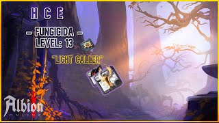 💰HCE  Fungicida Lvl 13  Light Caller Pov  🔥Albion Online🔥 [upl. by Annodahs]