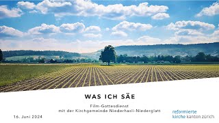 «Was ich säe» – ein Filmgottesdienst aus Niederhasli–Niederglatt [upl. by Navoj57]