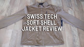 Swiss Tech Soft Shell Jacket Review Walmart [upl. by Komarek]