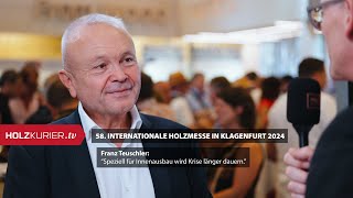 Franz Teuschler „Speziell für Innenausbau wird Krise länger dauern“ [upl. by Ellennad]