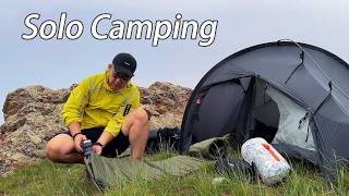 Camping Alone in the Alpine Grassland｜NORTENT｜OUTASK｜camping relaxing [upl. by Naved]