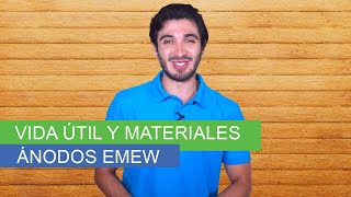 Materiales y vida útil de los ánodos emew para electrodeposición [upl. by Ellesij]