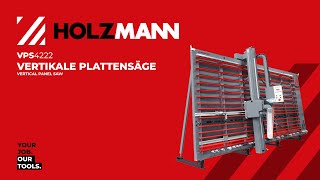 HOLZMANN VPS4222 Vertikale Plattensäge  vertical panel saw OFFICIAL HOLZMANN [upl. by Ivek]