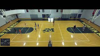 Millbrook School vs Hamden Hall Country Day High School Girls Varsity Volleyball [upl. by Gnen]