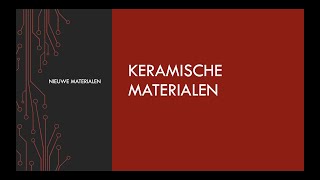 Keramische Materialen [upl. by Ateerys899]