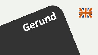 Lernvideo Das Gerundium mit bestimmten Verben und Präpositionen  Englisch  Grammatik [upl. by Ecidna]