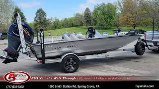 2022 Xpress X19 Pro Bass boat Yamaha Vmax 200 SHO Walk Thru F amp S Yamaha and Marine [upl. by Naejeillib933]