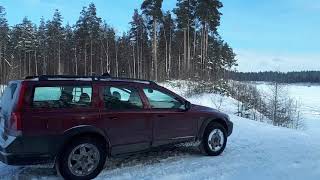 Volvo xc70 in the snow again [upl. by Sibyls540]