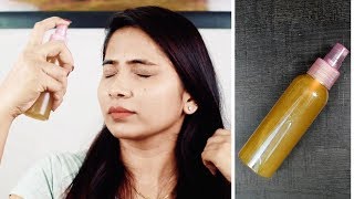 DIY Hydrating and Skin Lightening Facial Mist For Winters  Rabia Skincare [upl. by Ayidah]