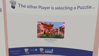 Puzzling Places x Walkabout Mini Golf  Cherry Blossom psvr2 [upl. by Alyekahs]