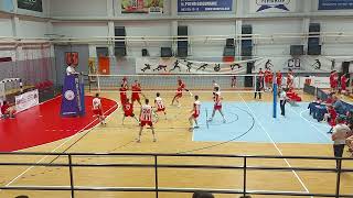 MLADI RADNIK  CRVENA ZVEZDA kadeti 0  3 Polufinale prvenstva Srbije 2023 20052023 [upl. by Cnahc]