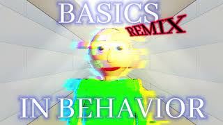 Baldis Basics Song  Basics in behavior REMIX [upl. by Tnairb]