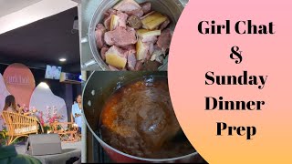 From Girl Chat to the Kitchen Butcher Success amp Sunday Cooking [upl. by Ynnoj392]