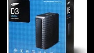 Samsung 3TB D3 Station External Desktop USB 3 Hard Drive  Unboxing [upl. by Berkeley192]